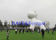 膨脹可能な広告の気球はウサギ220V 3200kを飾った