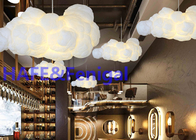 夢の雲の膨脹可能な月の気球ライト ランプのレストラン展覧会の装飾220V