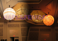 ムーサRGBW LED 400Wの膨脹可能なつく気球の装飾的な活動ガイド3200k