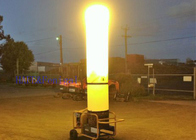 カスタマイズ可能な携帯用膨脹可能な緊急照明タワー LED 400W 5m