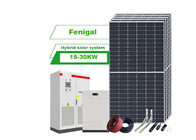 雑種の3段階蓄電池が付いているSolar Energyシステム15KW 30KW Paneles Solaresキット