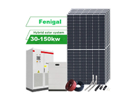 高効率のハイブリッド太陽光発電システム 30KW-150KW ライフポ4またはリチウム電池