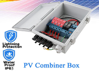 プラスチック 15A PV コンビナー ボックス 4 ストリング 太陽光パネルのための 550VDC 断路器