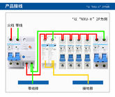 IEC 61643の低電圧の部品のサージの防御装置SPD 1or 3段階