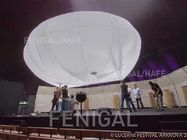 プロ球のビデオ スタジオのための移動式2Kタングステンの気球ライト及び柔らかく暖かいカラー フィルムの照明