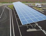 格子240v太陽PVシステムを離れた8000w農場の駐車場