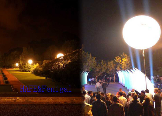 装飾的なつく膨脹可能な月の気球ライトでき事の祭典LED 800W 240VAC