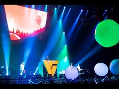 1m 80cm 50cm RGB LED 光球: 大衆イベント,コンサート,音楽祭に最適