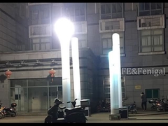 COLUMUS 緊急照明 充気塔 HMI1000W 360° 照明なし 屋外携帯