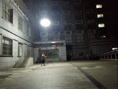 600W LED 安全気球照明塔:道路や建物の修理照明に最適