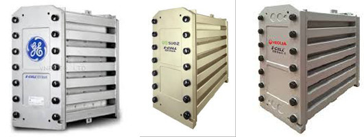 Veolia EDI E-Cell Stack MK-3: ≥16 MOhm-cmの抵抗性と名目流量3.4 M3/hで97%まで回復