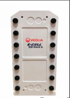 Veolia E-Cell* EDI MK-3PharmHT スタックエディモジュール 流量3.4m3/h (15gpm),伝導性 109μs/Cm以下