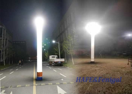 ポータブル充電式照明塔 夜間屋外照明装置 575 W HMI 照明なし