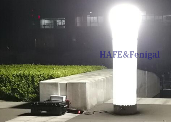 ポータブル充電式照明塔 (3-5m) LED 1000W 屋外照明