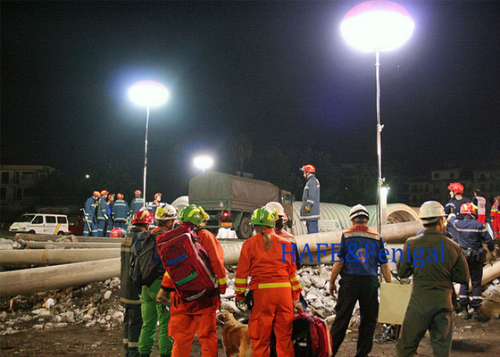 800W LED建設作業用ライト 夜間救助道路建設と舗装作業