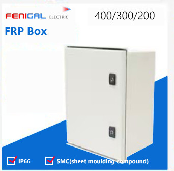 SMC ポリエステル FRP ボックス 220/380V 電源配送 ボックス IP66 防水電気 ボックス