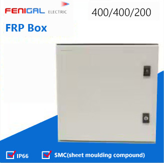 SMC ポリエステル FRP ボックス 220/380V 電源配送 ボックス IP66 防水電気 ボックス