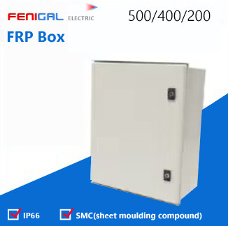 SMC ポリエステル FRP ボックス 220/380V 電源配送 ボックス IP66 防水電気 ボックス