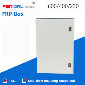 SMC ポリエステル FRP ボックス 220/380V 電源配送 ボックス IP66 防水電気 ボックス
