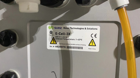 流量 5.0 M3/H ベオリア スエズ EDI モジュール E-Cell-3X スエズ 超純水供給