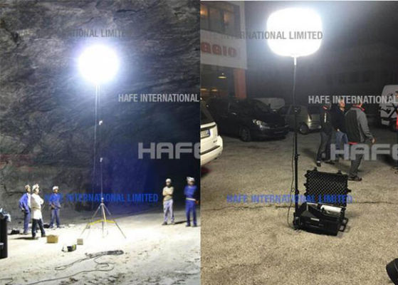 ポータブル非グレア工業用480W SUN LEDバルーンライト カスタマイズ可能な安全照明