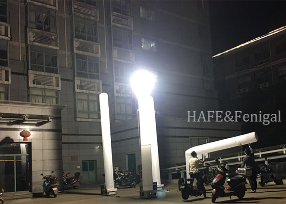 屋外電源オプション 120V/50HZ HID 1000W インフレータブル緊急照明タワー バッテリー