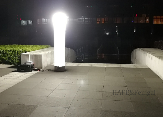 インフレータブル照明タワー非常用システム 1200W 60HZ 夜間屋外ポータブル カスタマイズ対応