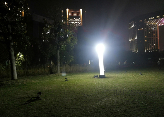 防眩インフレータブル照明タワー緊急システム 1200W 60HZ 夜間屋外ポータブル