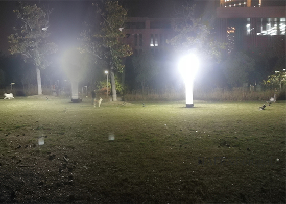 防眩インフレータブル照明タワー緊急システム 1200W 60HZ 夜間屋外ポータブル