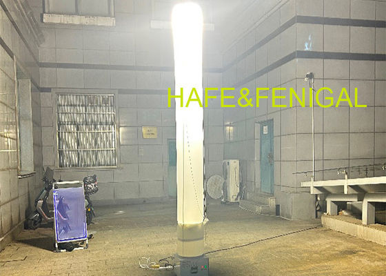 3-5M ポータブルインフレータブルライトタワー 1000W 屋外夜間照明 大規模エリア向け