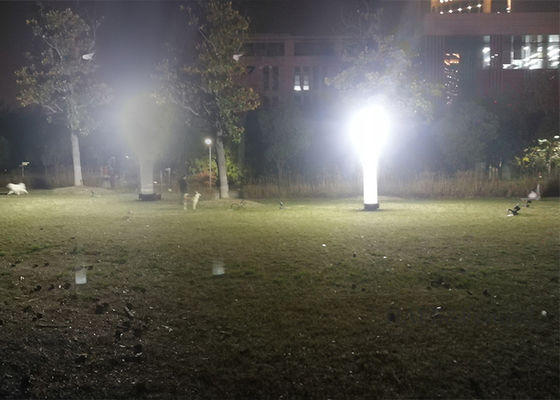 防眩インフレータブル照明タワー 1200W 60HZ 夜間屋外ポータブル使用向け緊急システム