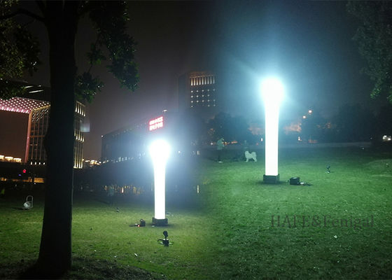 防眩インフレータブル照明タワー 1200W 60HZ 夜間屋外ポータブル使用向け緊急システム