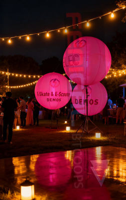 Muse RGBW 400W Balloon Light Versatile Lighting for All Event Types