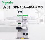 Acti 9 iC60シュナイダーの電気残りの現在の遮断器DPN、2P、3P、10からの63Aへの4PのためのVigi