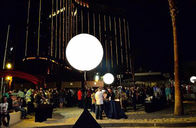 屋内屋外の600ワットの月の気球ライトでき事の装飾1.6m/5.2ftの直径