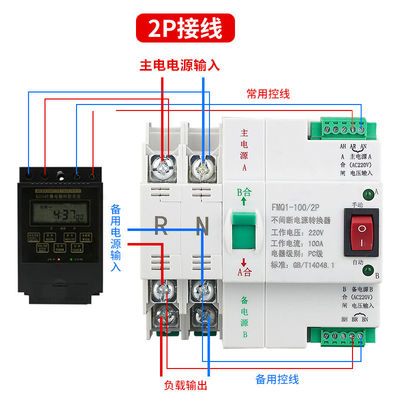 発電機のための統合された/割れたAtsの自動移動スイッチ