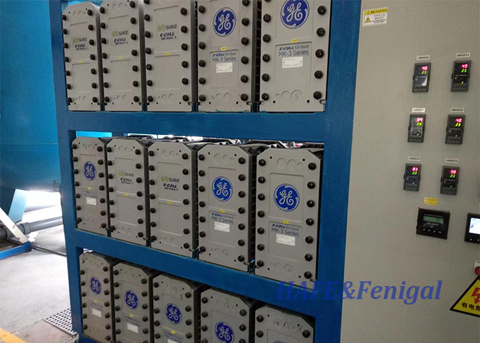 超純水逆オスモスEDI膜スタック電離離子化 (EDI/CEDI) 水過濾システム