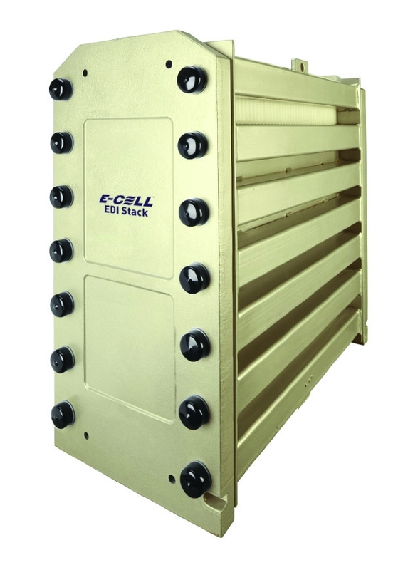 ベオリア E-CellTM-3X EDI モジュール:超純水生産のためのゼロ化学物質