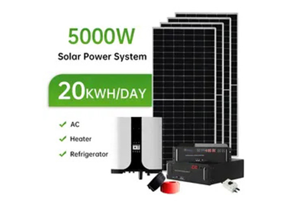ホーム 太陽光発電システム 8KW 5KW 3KW 太陽光キット 20KW 10KW オフグリッド 太陽光発電システム