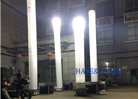ポータブル充電式灯塔 緊急広告 Hmi 1000W 1-3M サポート カスタマイズ